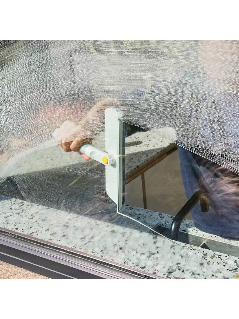 Joseph Joseph CleanTech 2-in-1 glass cleaning tool Light Stone, UK version