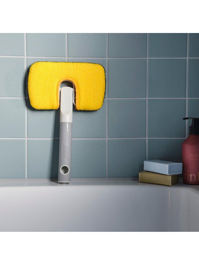 Joseph Joseph CleanTech Surface Scrubber, Light Stone