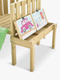 TP Toys toddler wooden swing set with slide and sandpit (British brand)