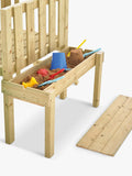 TP Toys toddler wooden swing set with slide and sandpit (British brand)