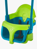 TP Toys toddler wooden swing set with slide and sandpit (British brand)