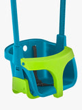 TP Toys toddler wooden swing set with slide and sandpit (British brand)