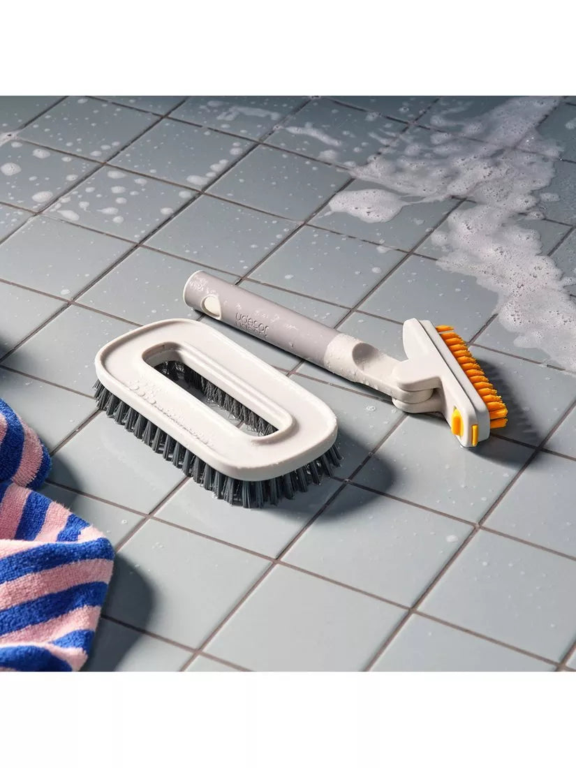 Joseph Joseph CleanTech tile scrubber Light Stone (British brand)