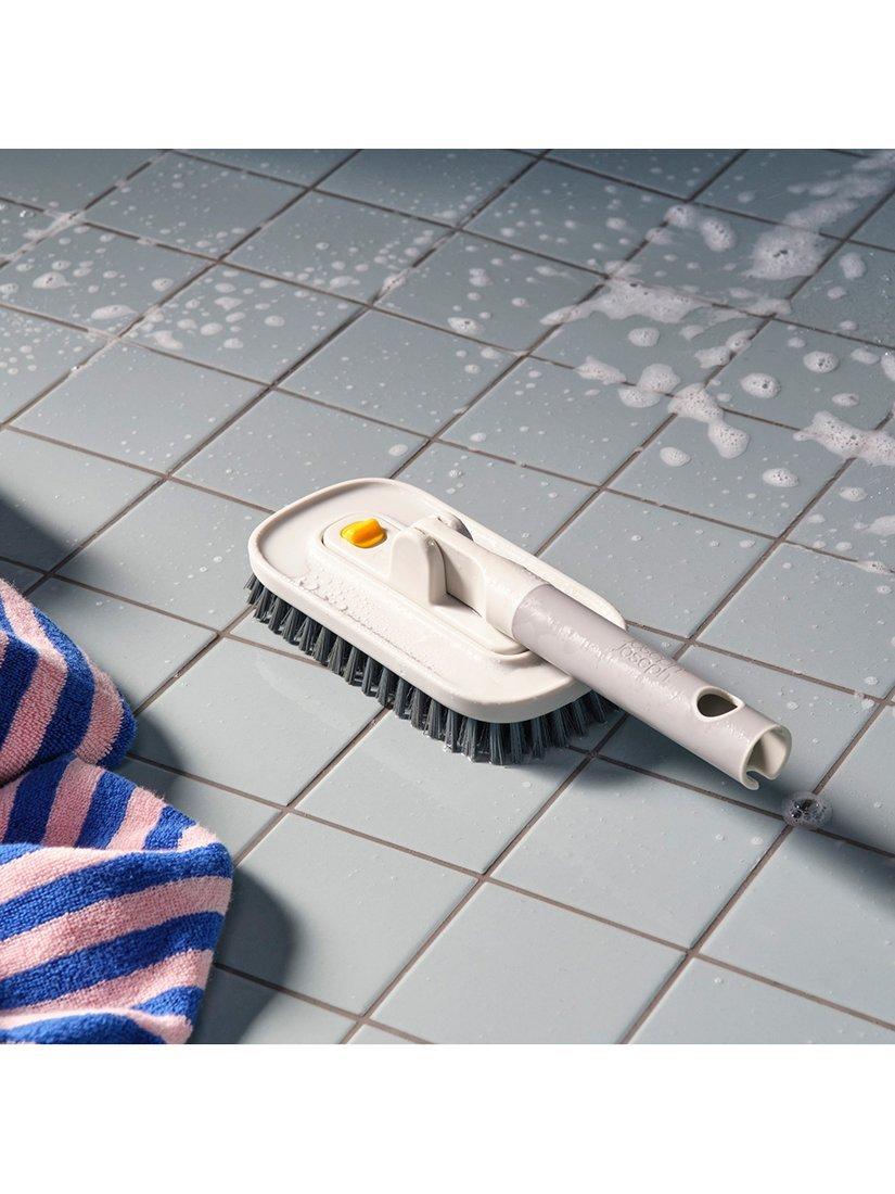Joseph Joseph CleanTech tile scrubber Light Stone (British brand)