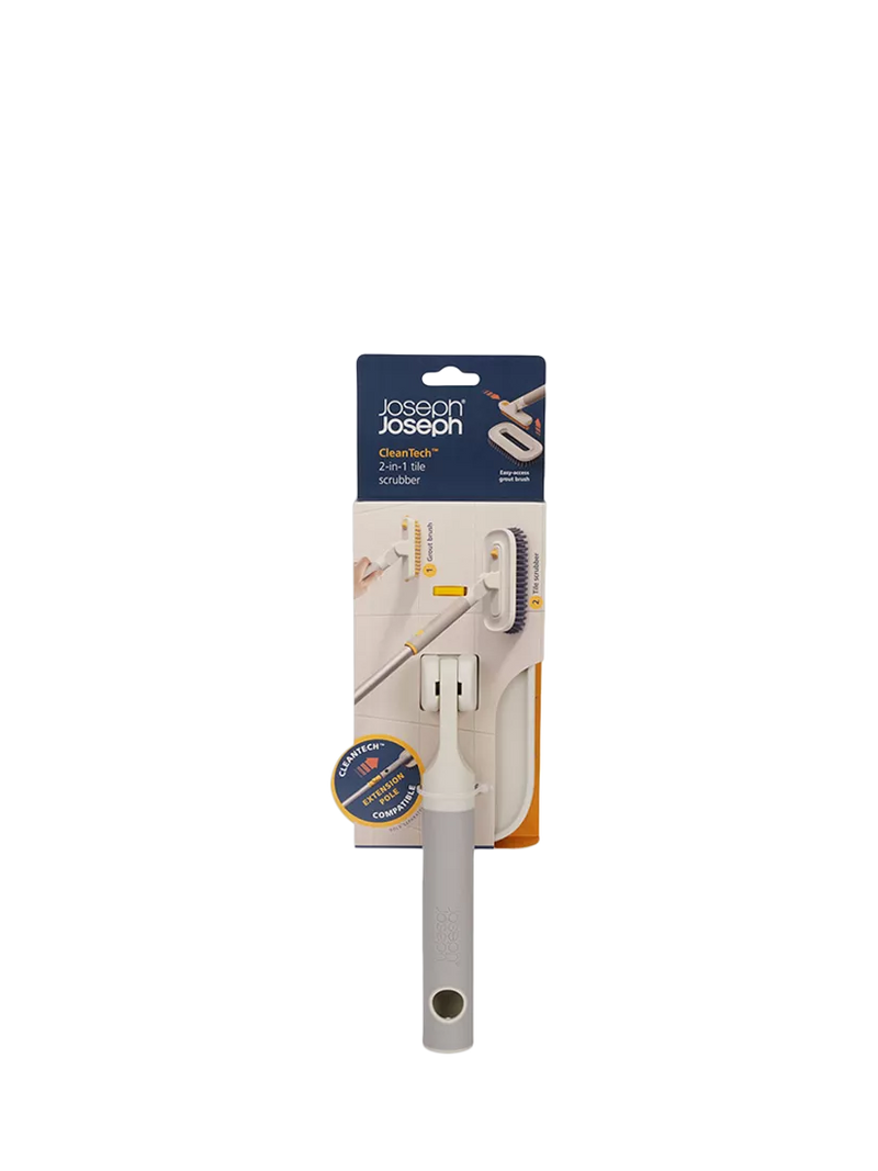 Joseph Joseph CleanTech tile scrubber Light Stone (British brand)
