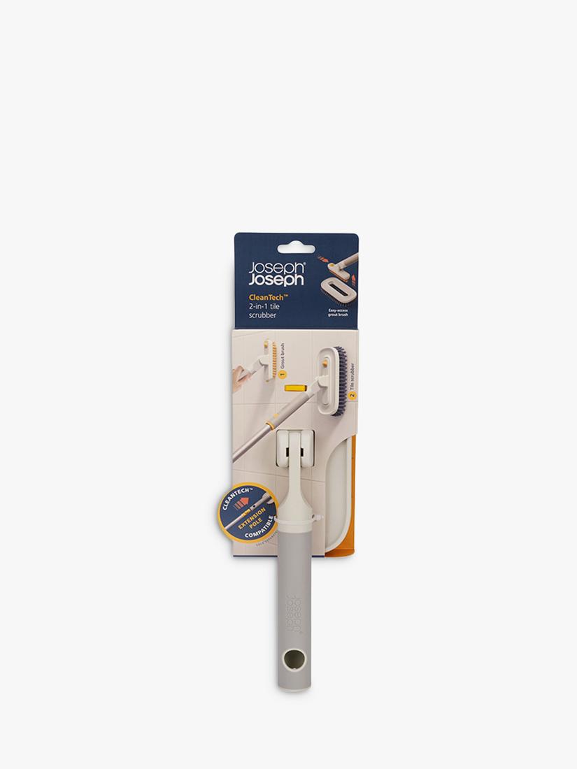 Joseph Joseph CleanTech tile scrubber Light Stone (British brand)