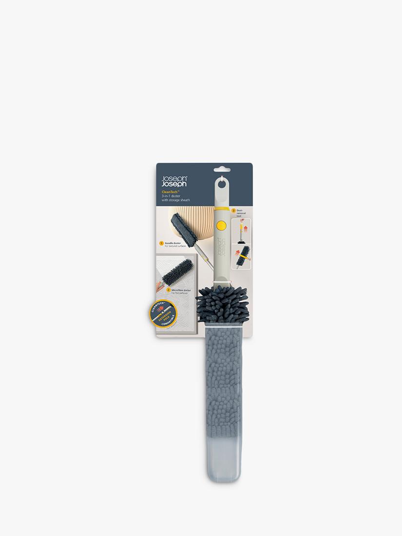 Joseph Joseph CleanTech Duster with Storage Light Stone, UK version