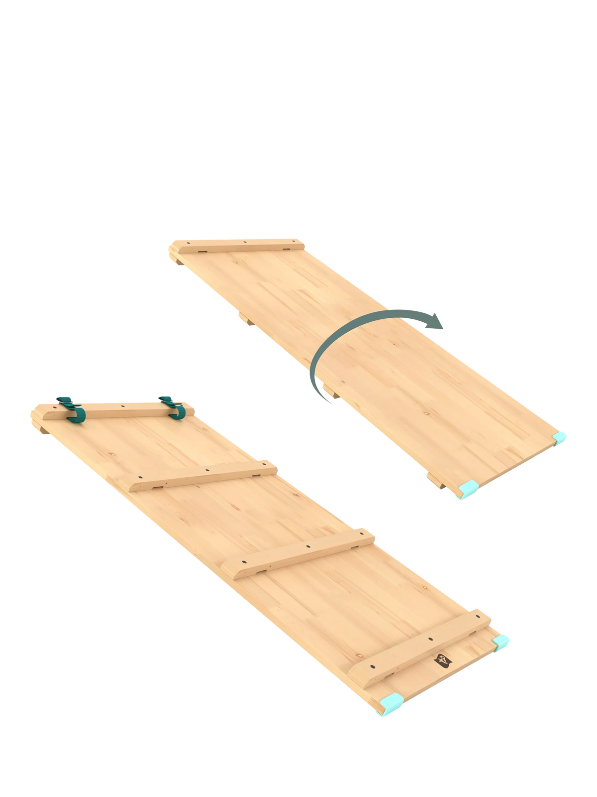 TP Toys Active Tots Wooden Bridge and Slide - British product