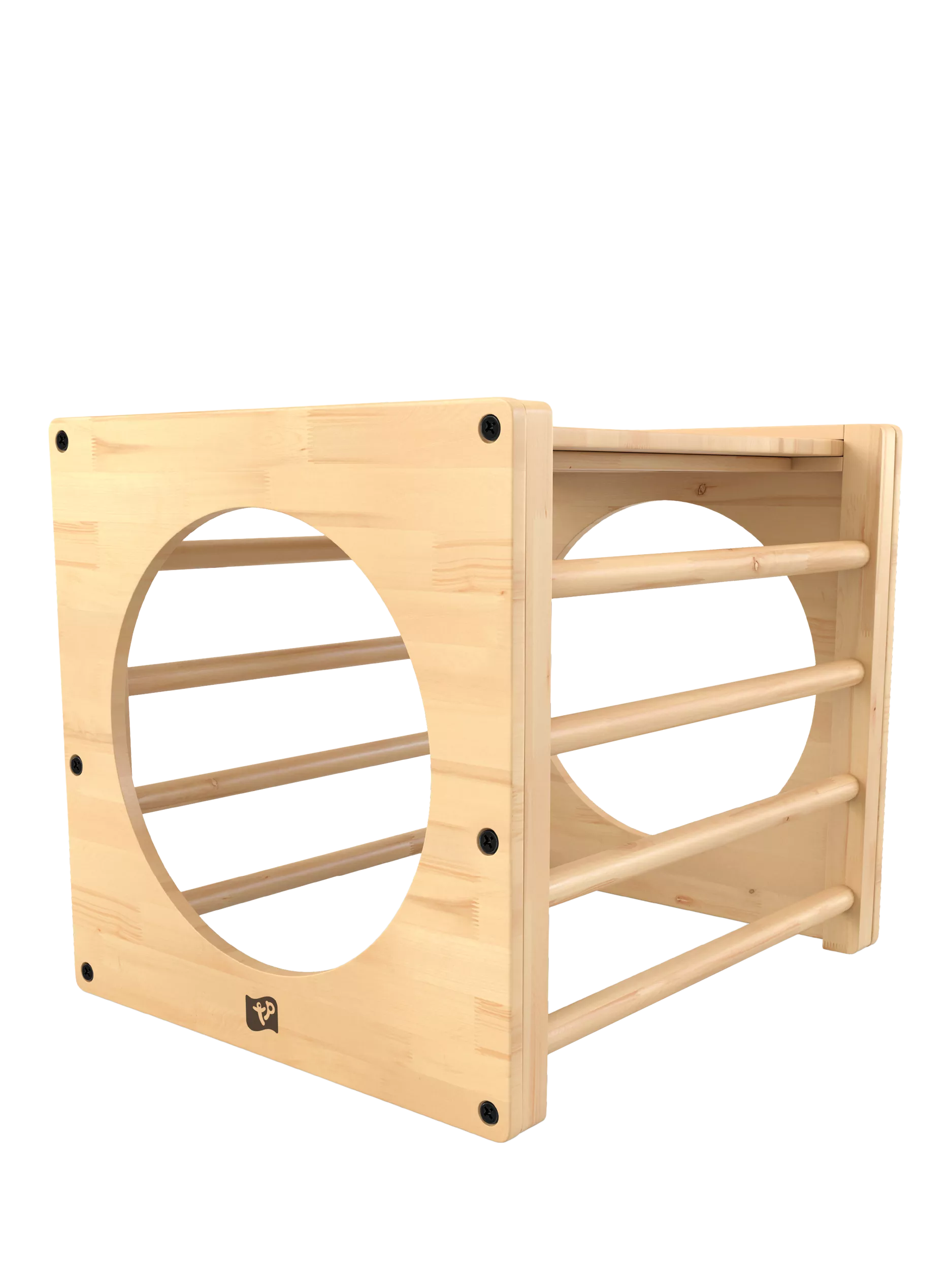 TP Toys Active Tots Wooden Climbing Cube, imported from the UK