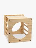 TP Toys wooden climbing cube with bridge and slide (British brand)