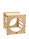 TP Toys wooden climbing cube with bridge and slide (British brand)