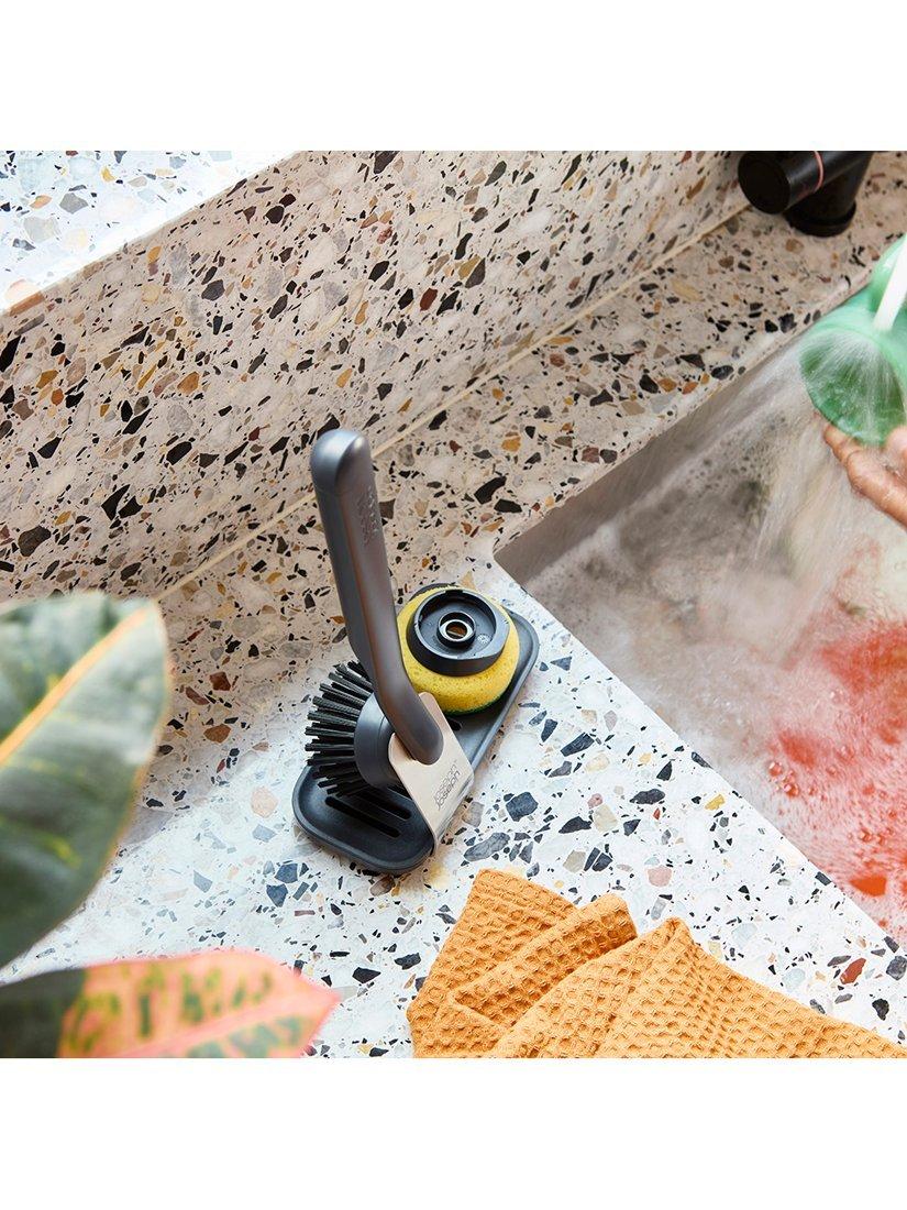 Joseph Joseph SinkTech washing-up brush with stand (British brand)