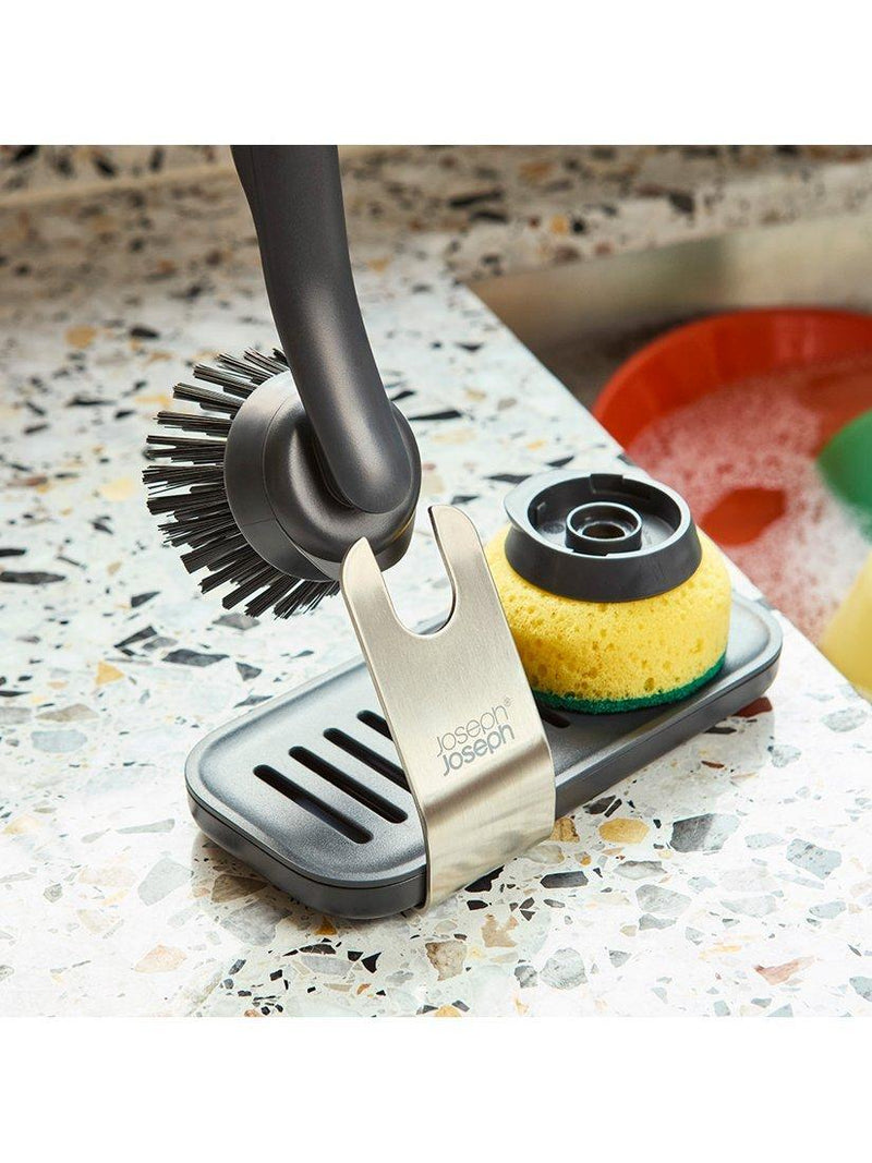 Joseph Joseph SinkTech washing-up brush with stand (British brand)