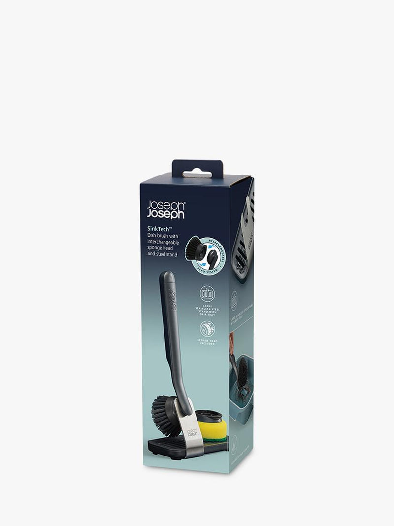 Joseph Joseph SinkTech washing-up brush with stand (British brand)