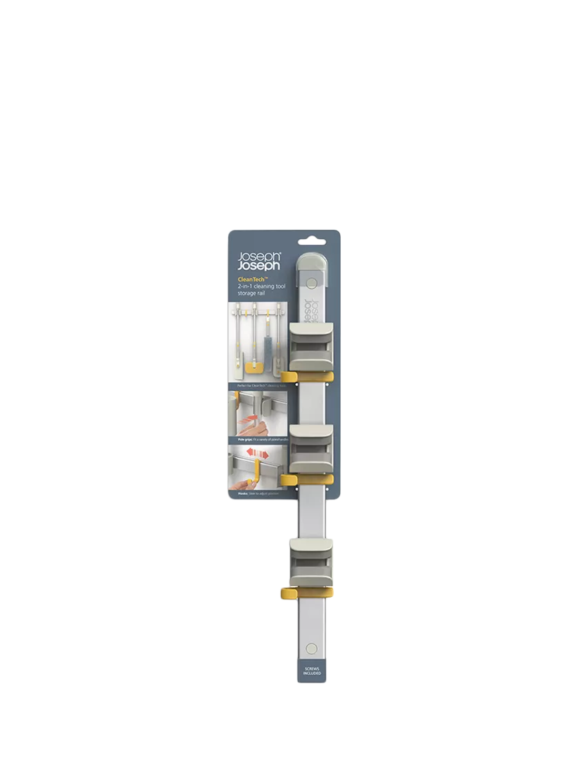 Joseph Joseph cleaning tool storage rail, UK version
