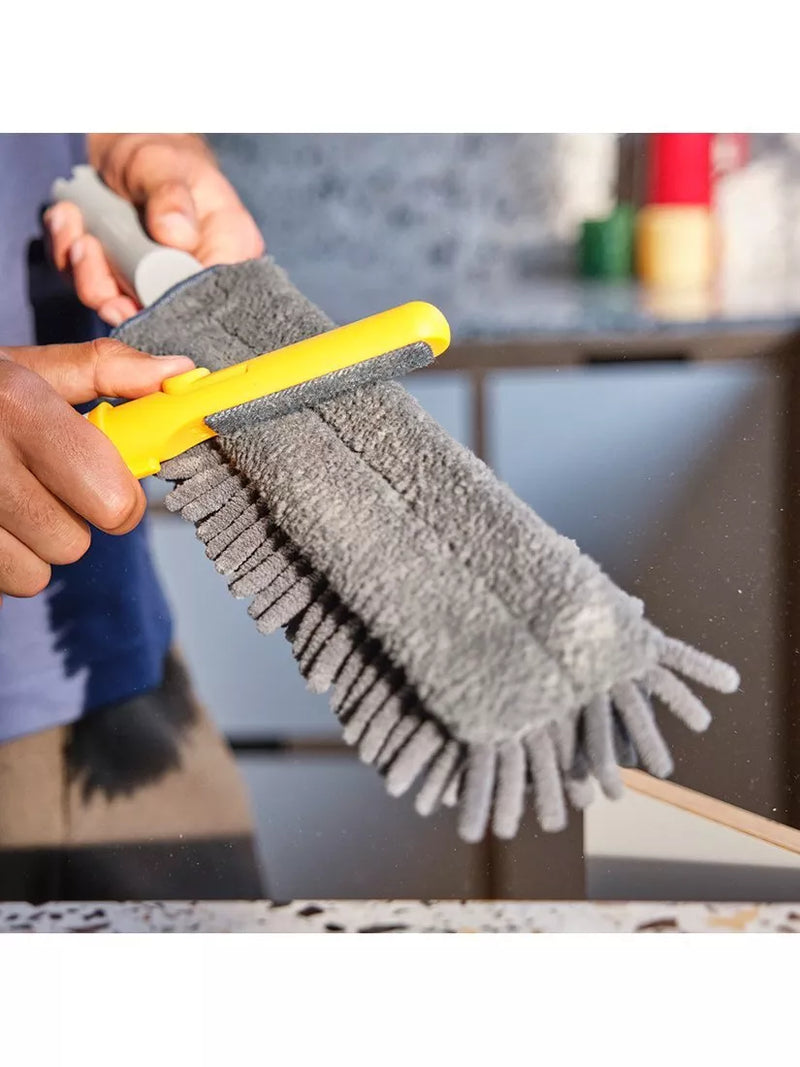 Joseph Joseph deep cleaning set with telescopic pole and multiple tools, UK version
