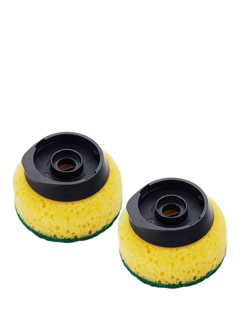 Joseph Joseph sponge replacement heads pack of 2 yellow, imported from the UK