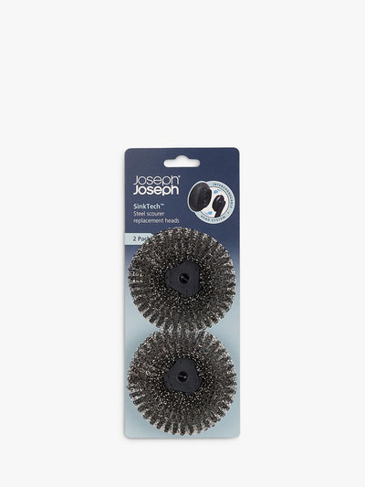 Joseph Joseph SinkTech Ersatz-Stahlscheuerköpfe, 2er-Pack