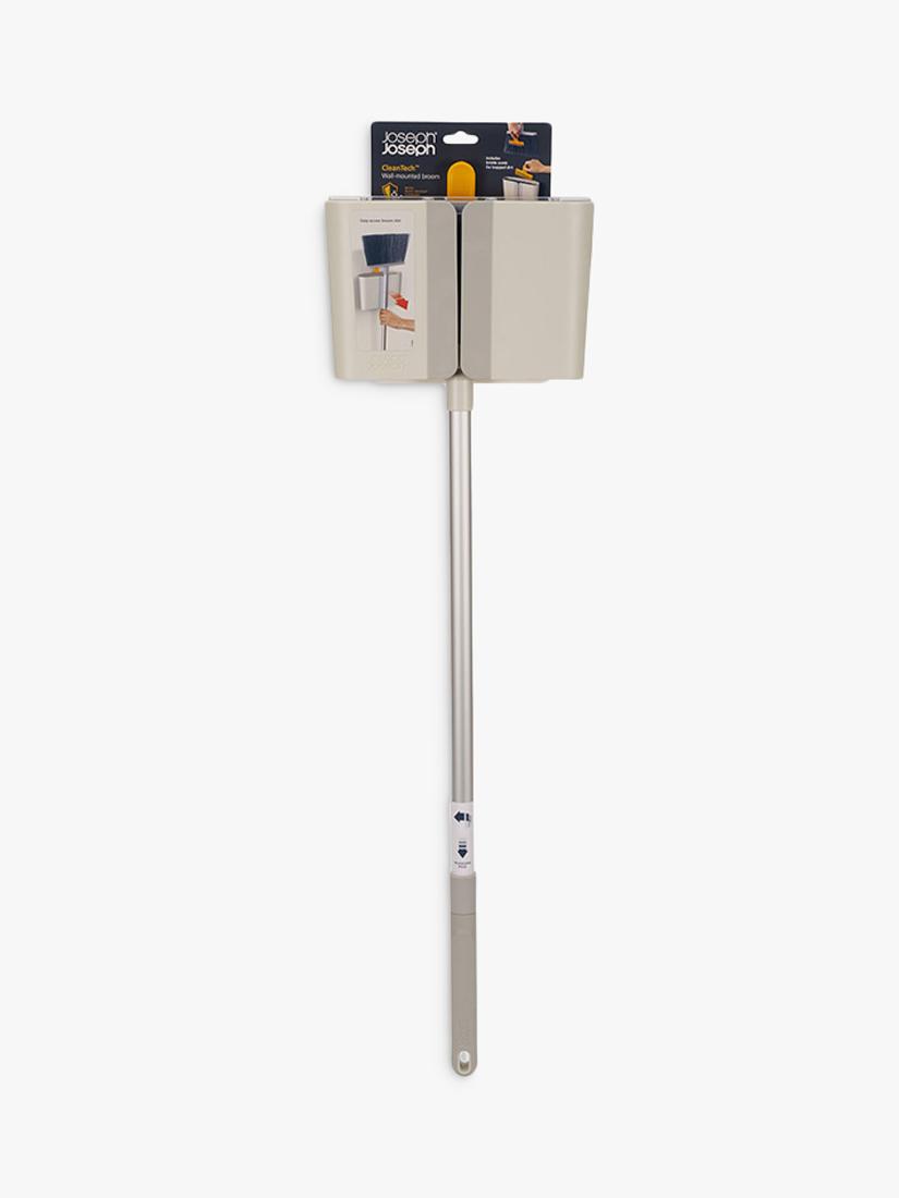 Joseph Joseph CleanTech Wall Mounted Broom Stone, UK version