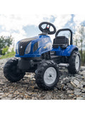 Mookie New Holland pedal tractor with trailer, UK version