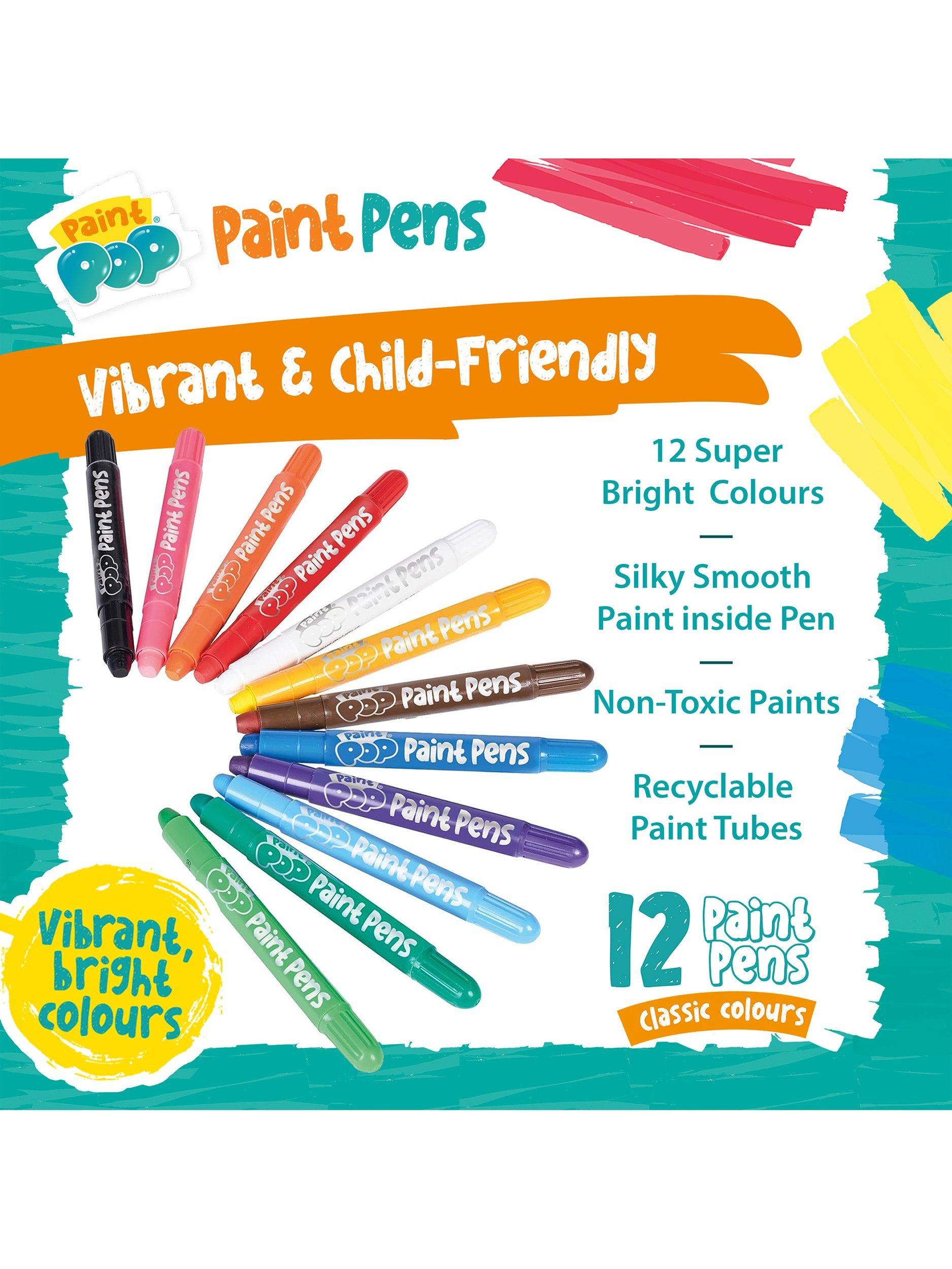 Paint Pop paint pens pack of 12, imported from the UK