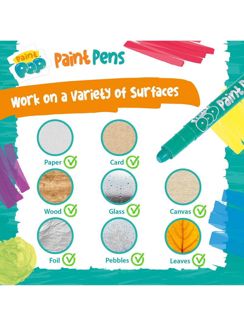 Paint Pop paint pens pack of 12, imported from the UK