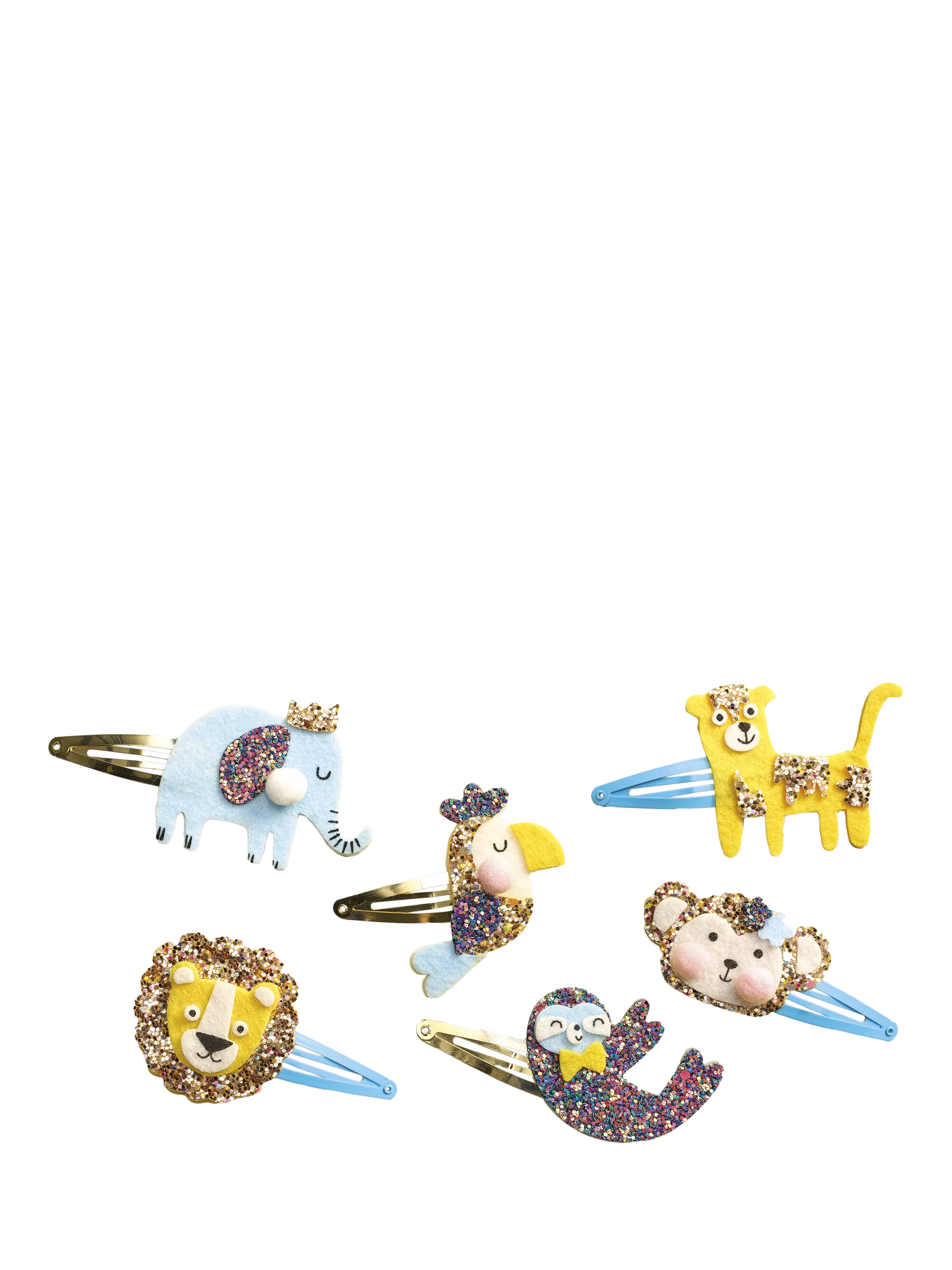 Janod Exotic Jungle hair clips craft kit, UK version