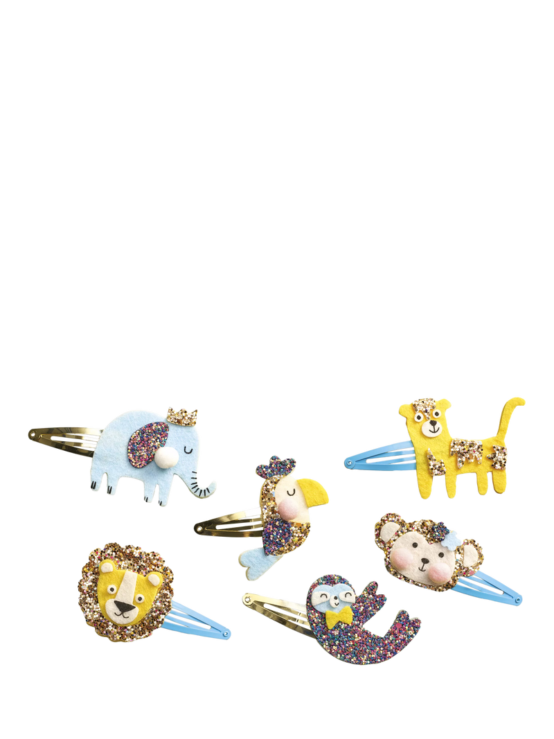 Janod Exotic Jungle hair clips craft kit, UK version