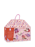 Janod kids hair clips craft kit flower garden, imported from the UK