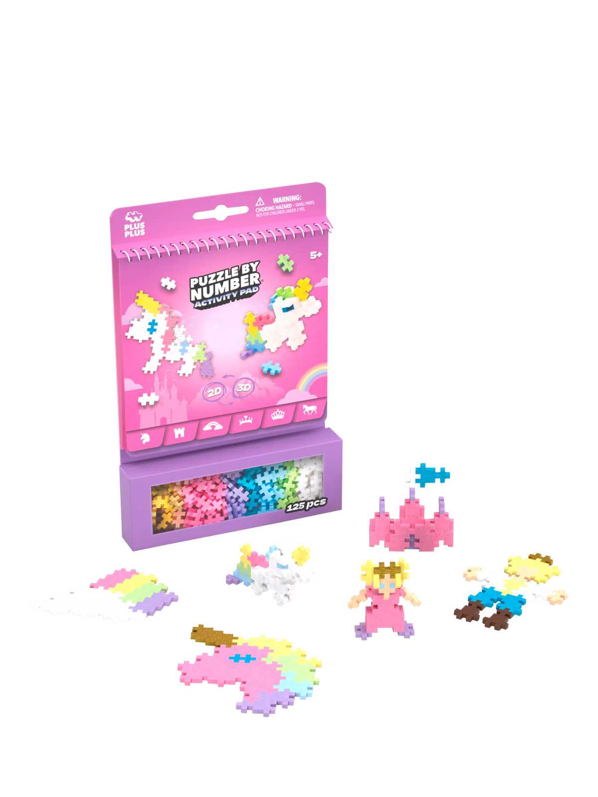 Plus-Plus Fairy Tale puzzle 125 pieces, UK version