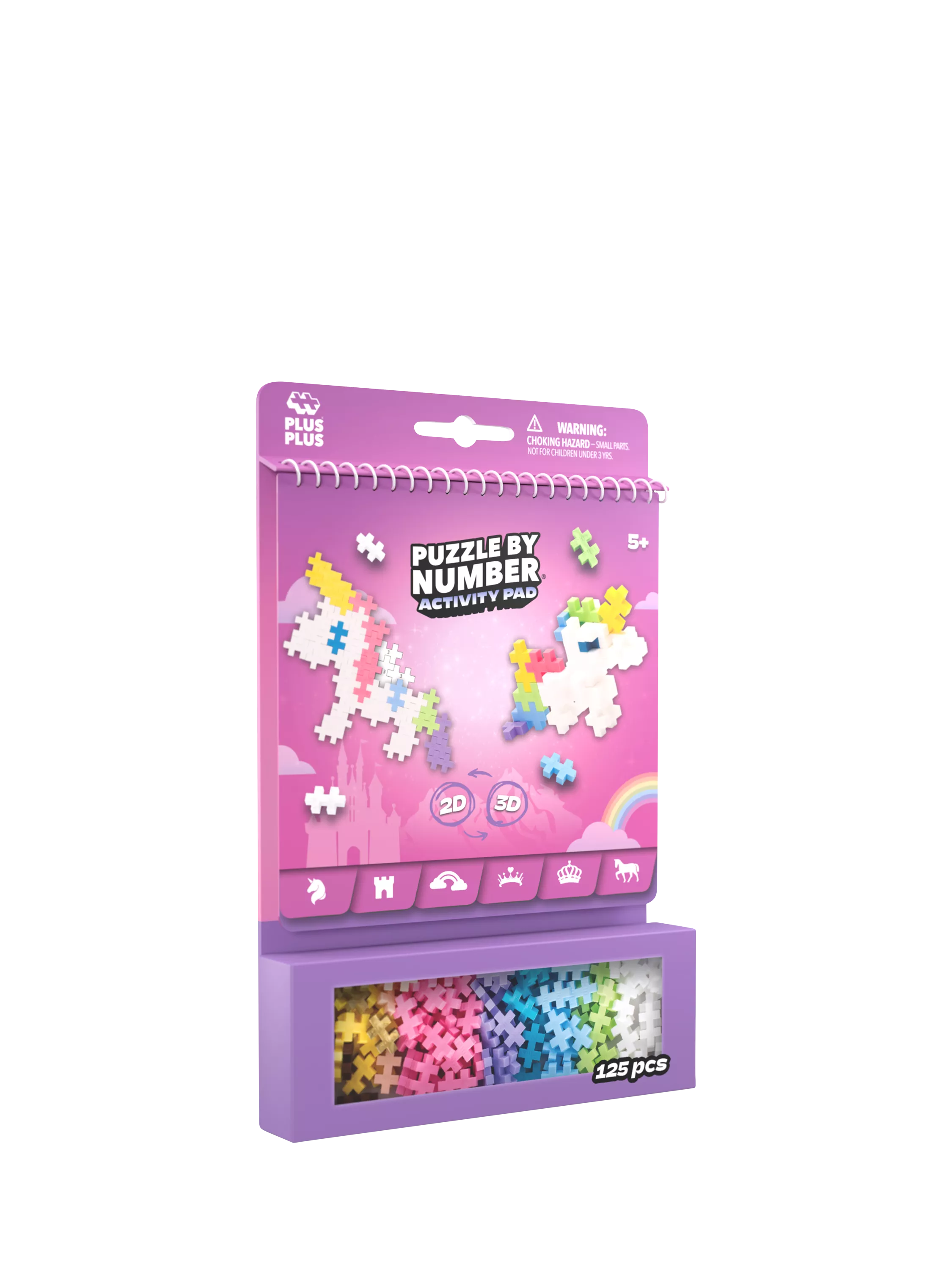 Plus-Plus Fairy Tale puzzle 125 pieces, UK version