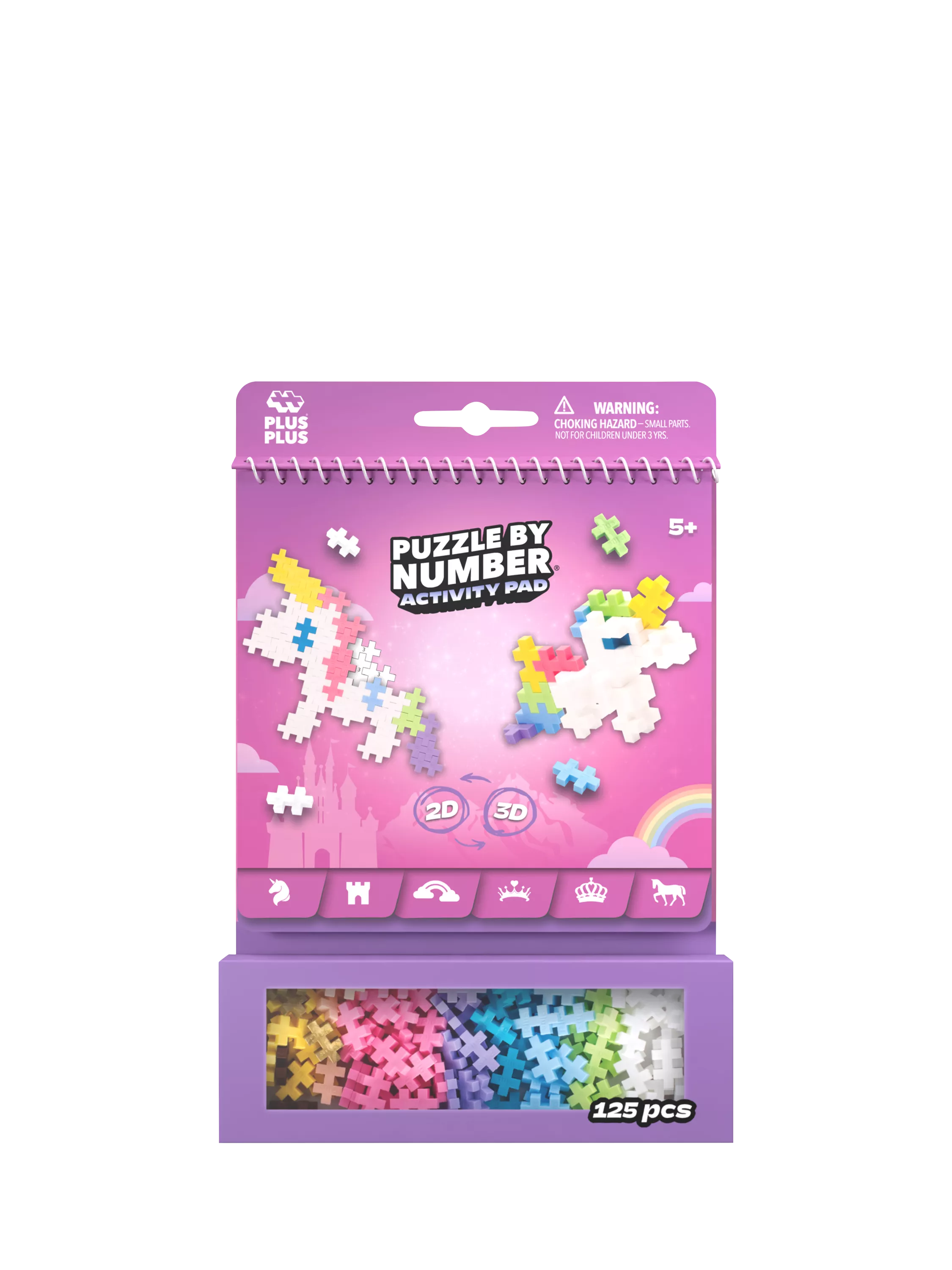 Plus-Plus Fairy Tale puzzle 125 pieces, UK version