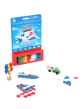 Plus-Plus Puzzle by Number Transportation Activity Pad 125 pieces (British brand)