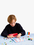 Plus-Plus Puzzle by Number Transportation Activity Pad 125 pieces (British brand)