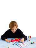 Plus-Plus Puzzle by Number Transportation Activity Pad 125 pieces (British brand)