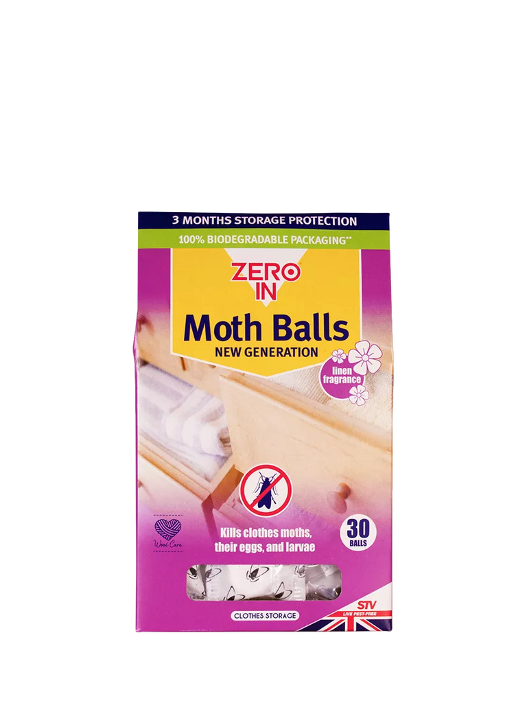 ZeroIn New Generation Moth Balls, Pack of 30