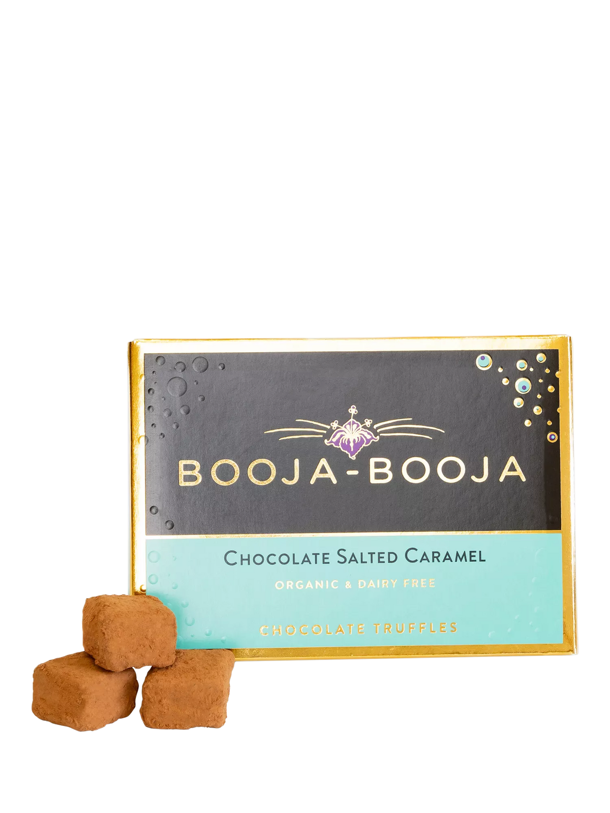 Booja-Booja chocolate salted caramels 92g, UK version
