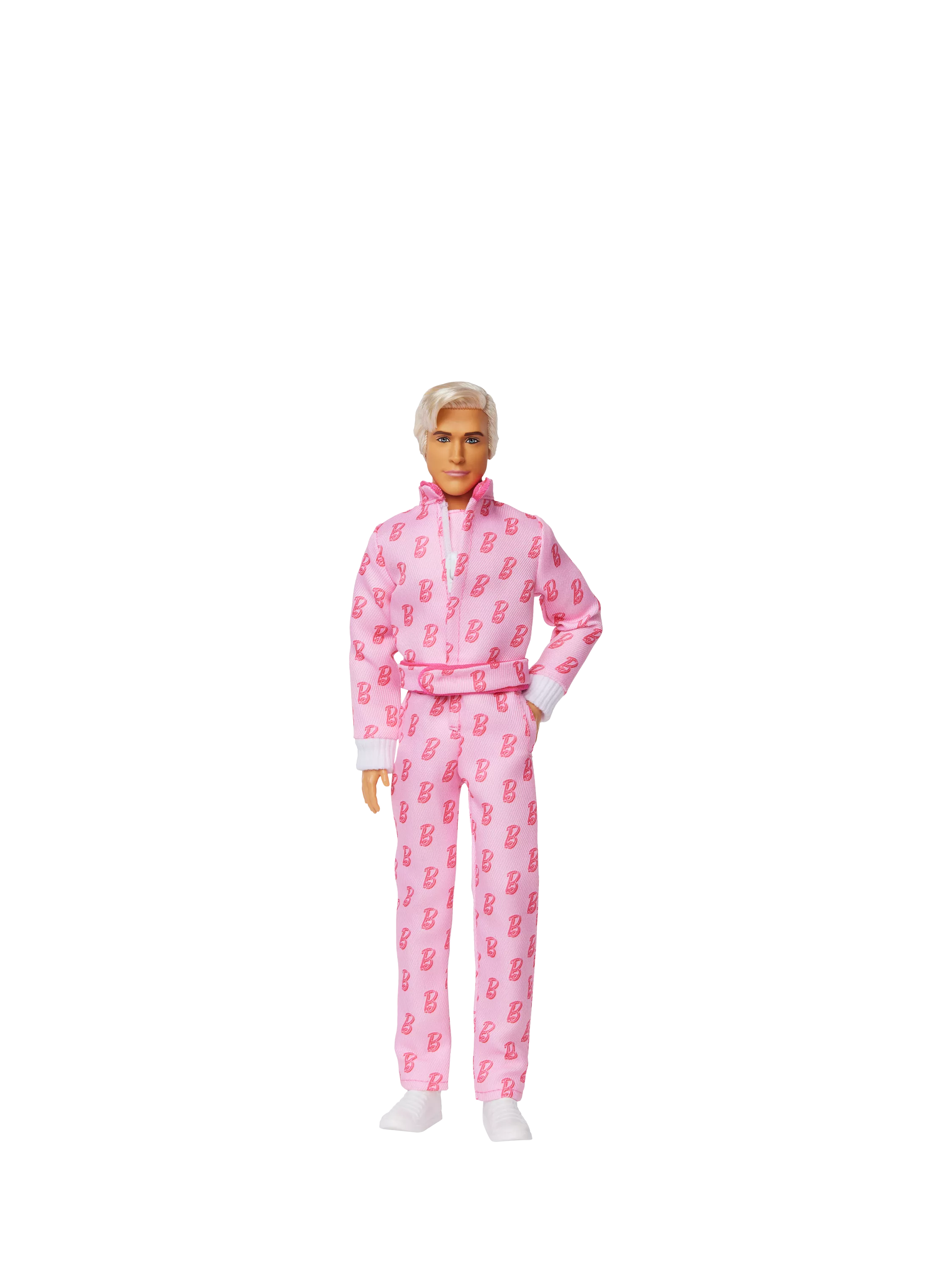 Barbie Ken doll pink jumpsuit roller skates, imported from the UK