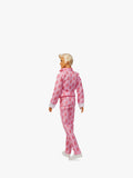 Barbie Ken doll pink jumpsuit roller skates, imported from the UK
