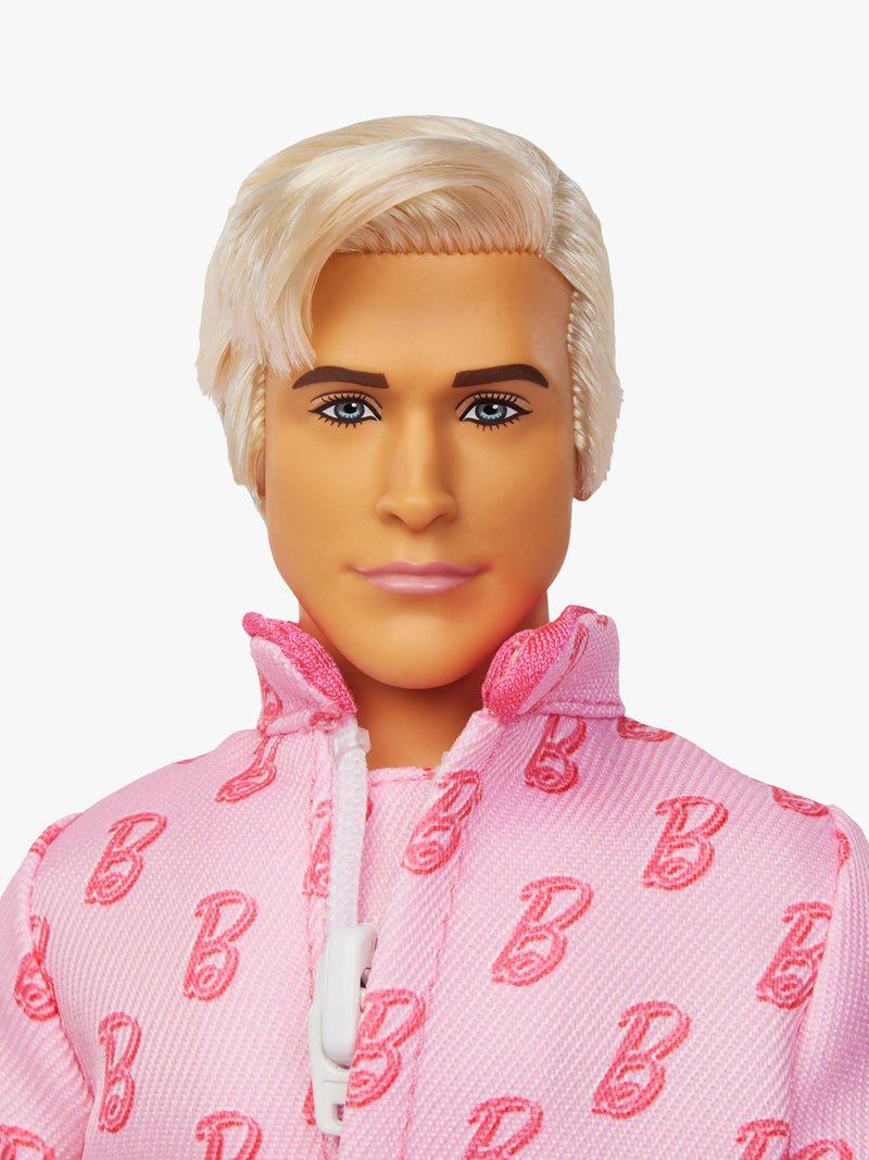 Barbie Ken doll pink jumpsuit roller skates, imported from the UK