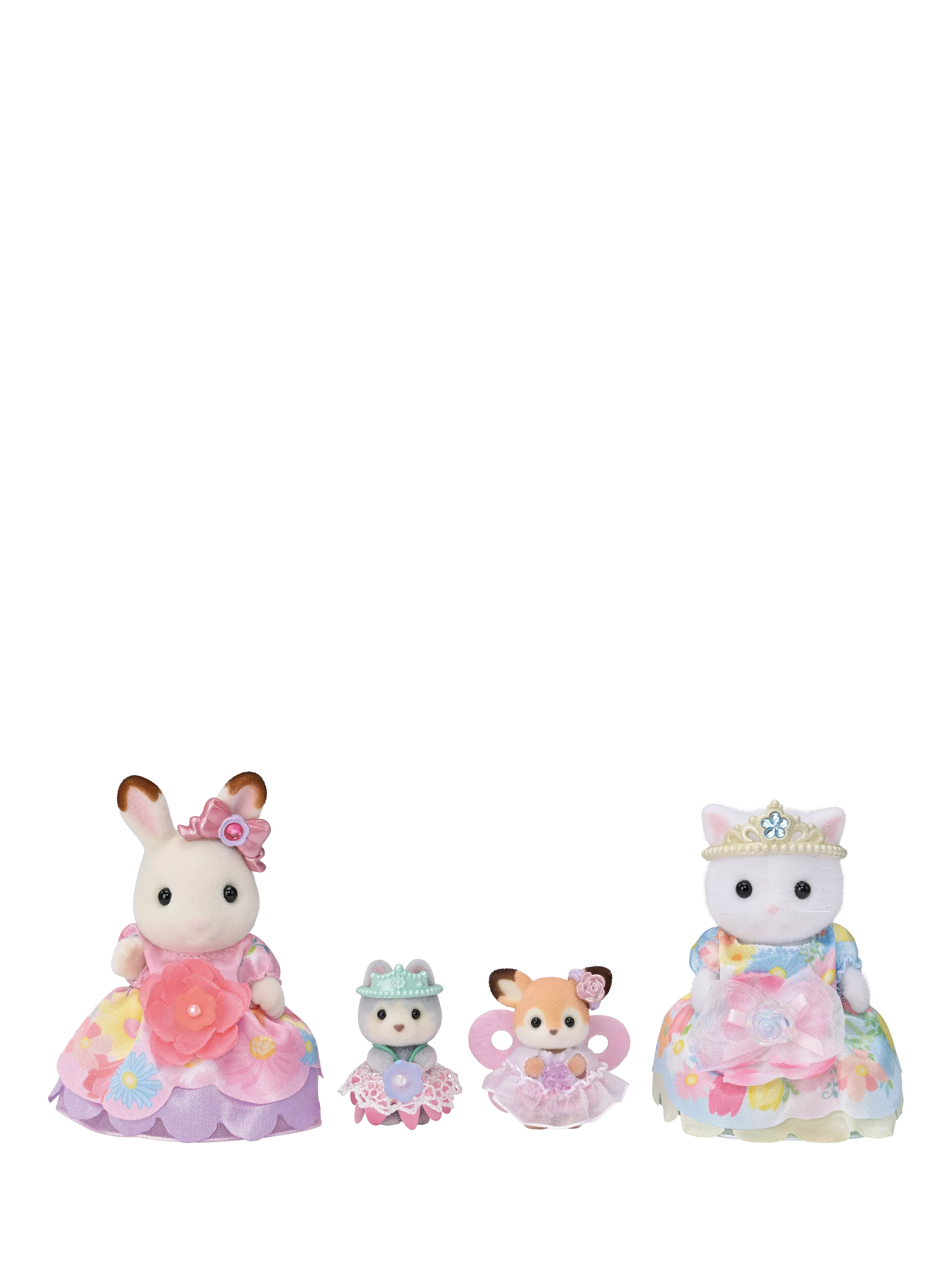 Sylvanian Families Flowering Princesses Set toy figures, imported from the UK
