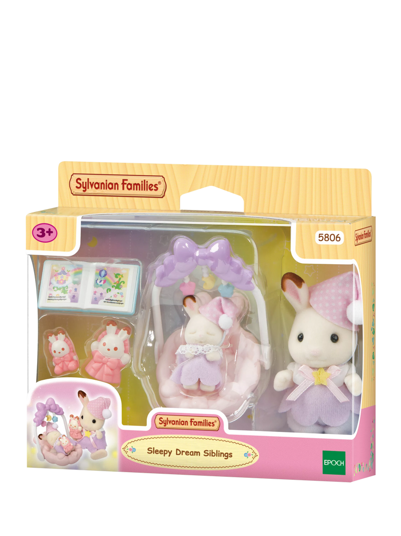 Sylvanian Families Sleepy Dream Siblings toy set, imported from the UK