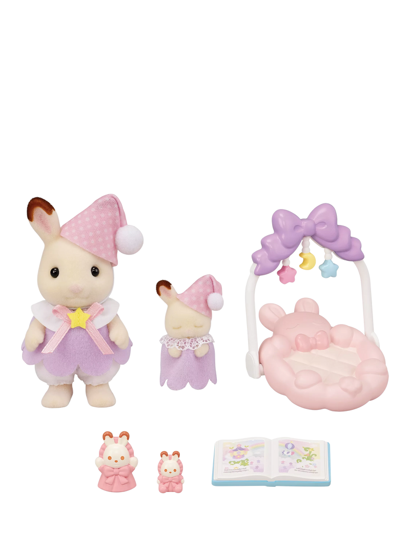 Sylvanian Families Sleepy Dream Siblings toy set, imported from the UK