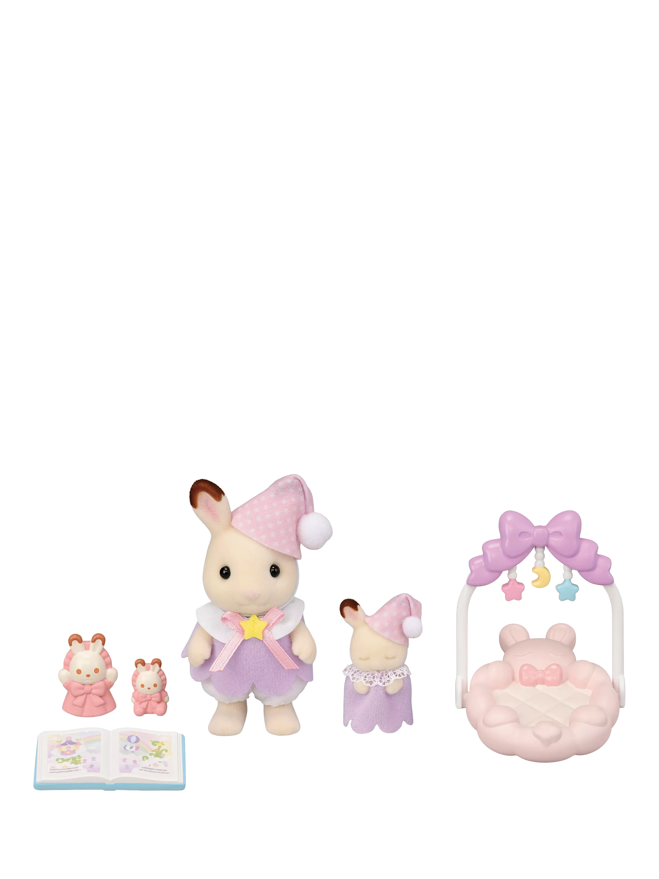 Sylvanian Families Sleepy Dream Siblings toy set, imported from the UK