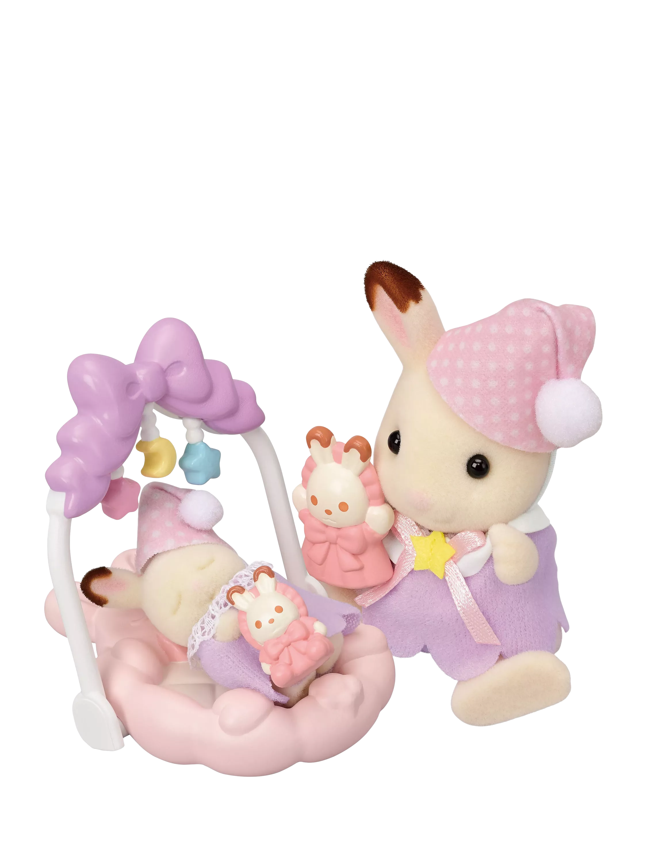 Sylvanian Families Sleepy Dream Siblings toy set, imported from the UK