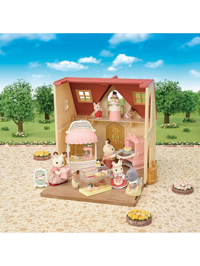 Sylvanian Families cake shop starter set - British product