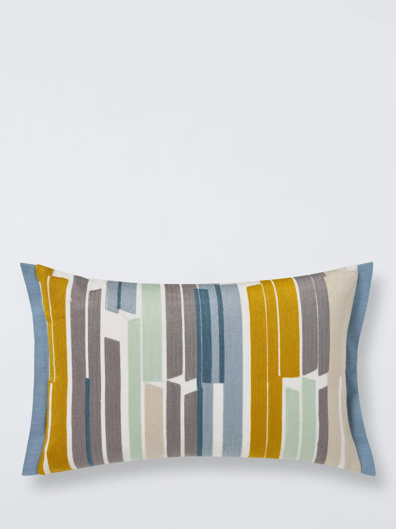 John Lewis Ingrid striped cushion, imported from the UK