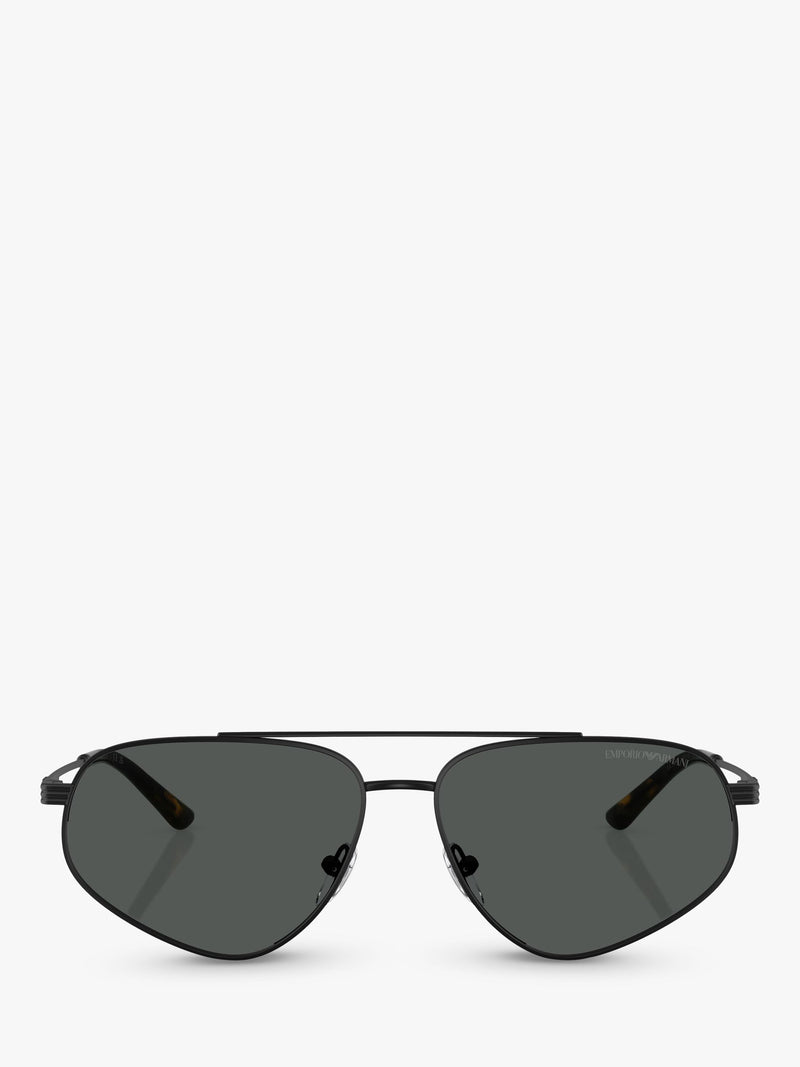 Emporio Armani irregular sunglasses (British brand)