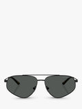Emporio Armani irregular sunglasses (British brand)