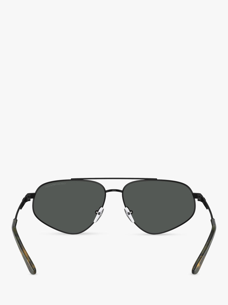 Emporio Armani irregular sunglasses (British brand)